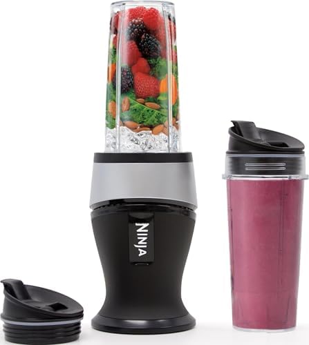 Ninja Fit Compact Personal Blender, 700W, (2) 16oz Cups, QB3001SS