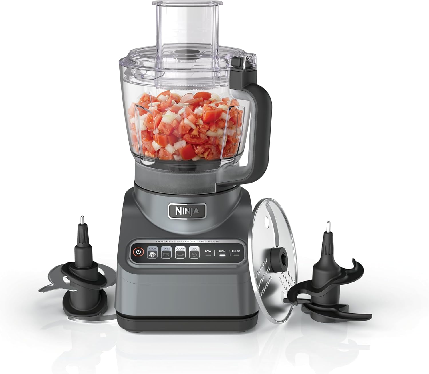 Ninja Professional Plus Food Processor, 1000PW, 9-Cup, Grey, BN601