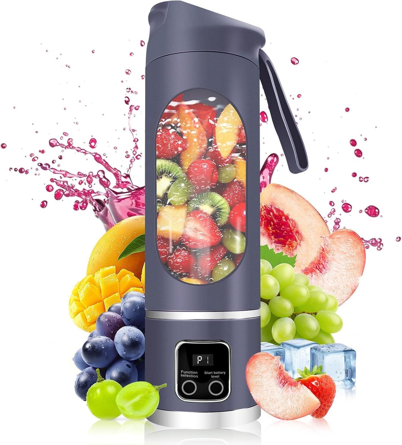 Personal Blender 500ml, USB-C, Ice Crush