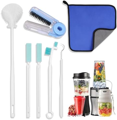 XANGNIER Blender Cleaning Brush Kit,Blender Cleaner Tools Sets,7 Pcs