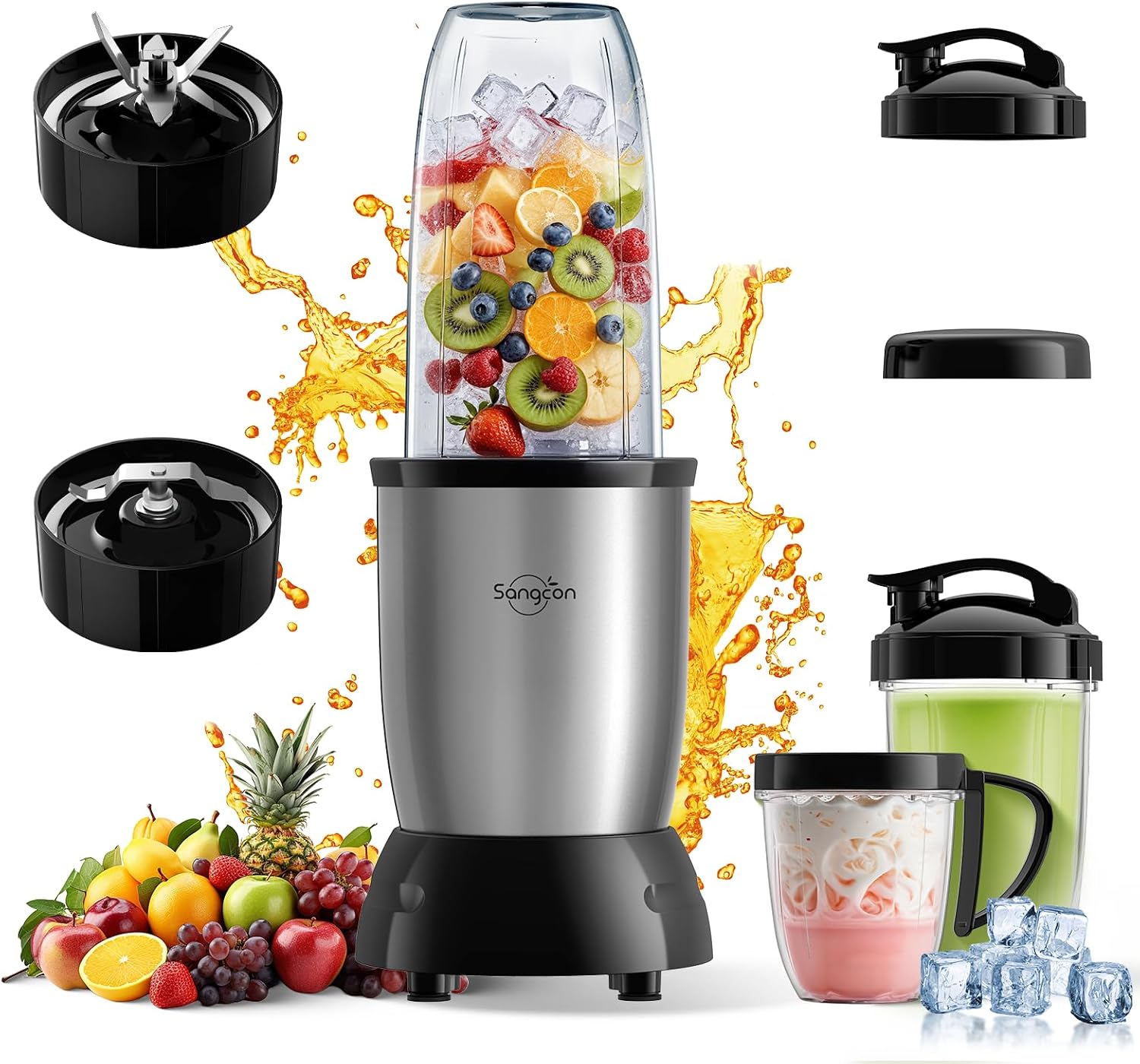 Sangcon 1000W Personal Smoothie Blender